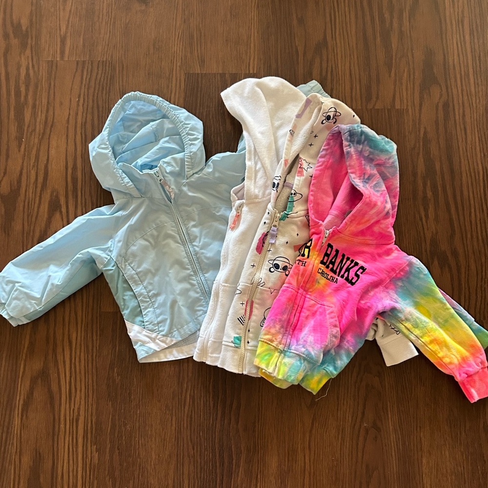2T Hoodie and Light Jacket Bundle